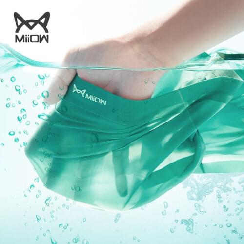 MiiOW Ice Silk Breathable Underwear Mens Adult Boxer Briefs Graphene Antibacterial Seamless Boys Summer Shorts
