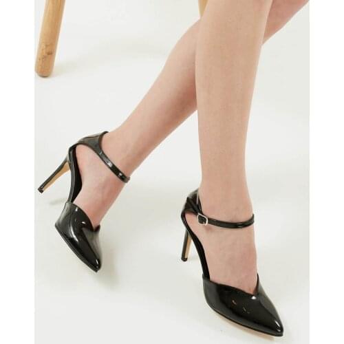Mio Gusto Brand PEGGY, Black/ Skin Colors, High-Quality 8Cm Heel-height, new Fashion Sexy Women 's Stiletto Pumps Shoes