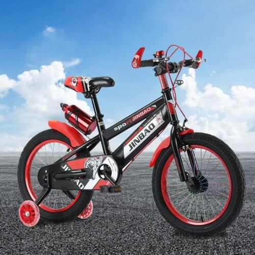 Children Bicycle Non-slip Grip Thick Tires Anti-skid Shock Absorption Balance Bike For Boys Girls With Training Wheels