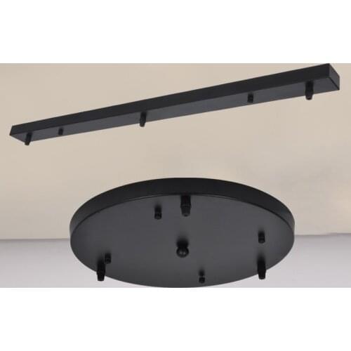 Vintage lamp ceiling plate DIY lamp base Multi rose pendant light canopy with cable wire grip