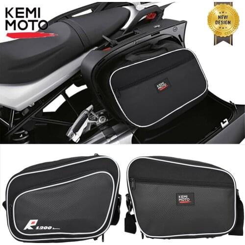 Inner Bags For BMW R1200R R1200RS R1250R R1250RS R 1250 RS 1200RS Touring Pannier Inner Bag Motorcycle Expandable Luggage Bags