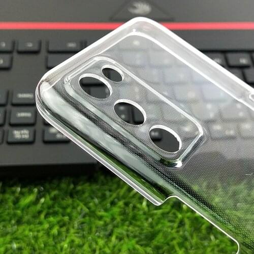 For OPPO A55 A93 5G Realme C20 Phone Case Hard PC Clear Case Camera Protect Back Cover