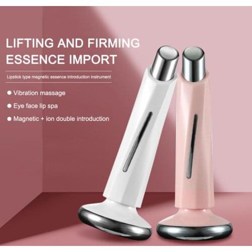 1pc Sonic Vibration Beauty Instrument Remove Fine Lines Eye Bags Eye Glasses Massager Eye Electric Eye Cream Import Instrument