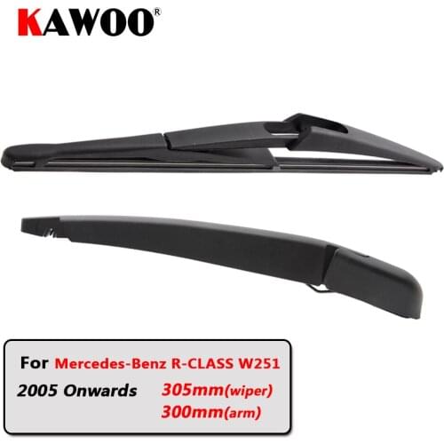 KAWOO Car Rear Wiper Blades Back Window Wipers Arm For Mercedes-Benz R-CLASS W251 Hatchback (2005-) 305mm Windscreen Blade