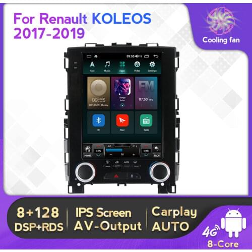 6G+128G Android 11 Car Radio Player For Renault Koleos Megane 4 Samsung SM6 Talisman 2017 2018 2019 GPS Navigation 4G Lte Wifi