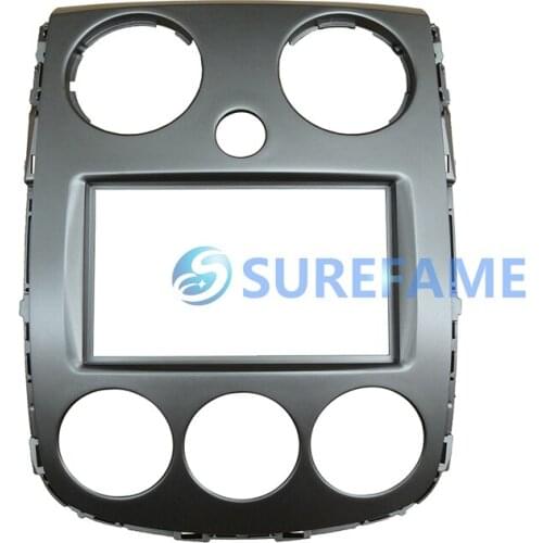 Double Din Car Radio DVD Face Plate Frame for Mazda Verisa 2005+ Fascia Panel Audio Dash Kit Adapter Bezel Facia Adaptor