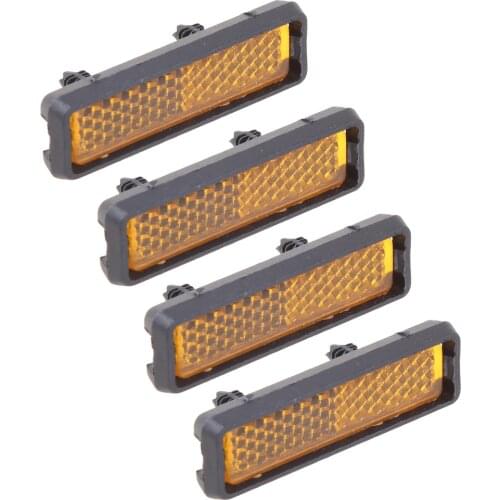 Hot Sale Bicycle Pedal Reflector Safety Night Cycling Reflective Bike Accessory 4 Pcs/Set