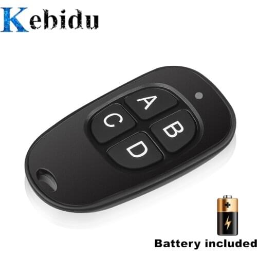 Kebidu 5 color 433Mhz wireless radio frequency remote control code remote control electric door garage door automatic keychain