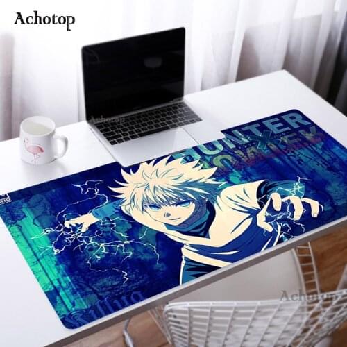 Anime Hunter x Hunter Mouse Pad Gamer 900x400x2mm MousePad PC Computer Oversized Laptop Keyboard Pad Table Mat for Playing Games