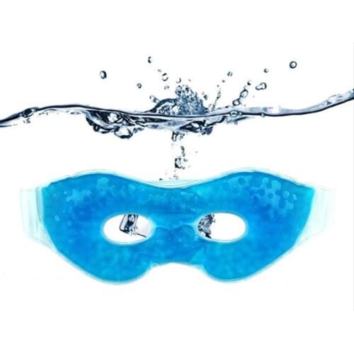 Summer Eye Fatigue Sleep eye shield Gel Ice Goggles Eye Mask Sleeping Mask Eyeshade Washable with Hollow Gel Eye Mask Cold Pack
