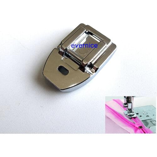 Invisible Concealed Zipper Foot Feet For Brother Kenmore Janome White Juki