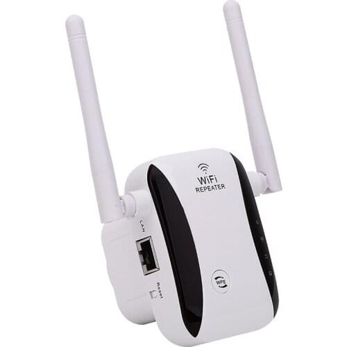 Factory direct sales signal amplifier 2020 upgraded WIFI booster dual antenna wireless repeater