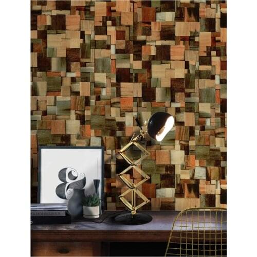 Multi Color Vinyl Self Adhesive Contact Paper Wood Pattern Peel and Stick Wallpaper Home Decor For Living Room Decor