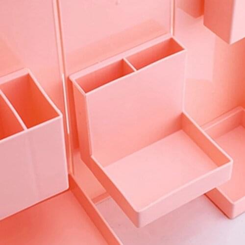 Foldable Pencil Organizer Multifunctional Stationery Desktop Storage Box Office Accessories For Home Office NIN668