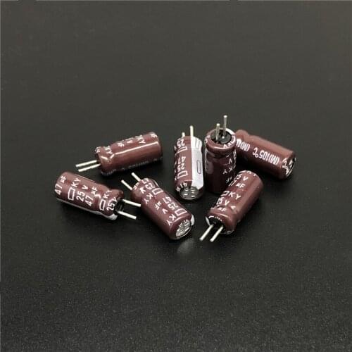 100pcs 47uF 25V NIPPON KY Series 5x11mm Low ESR 25V47uF Aluminum Electrolytic Capacitor