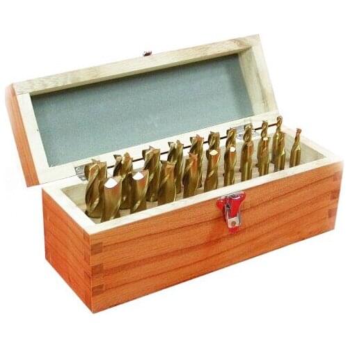 20 PCS HSS TIN COAT SINGLE END MILL SET BRAND NEW