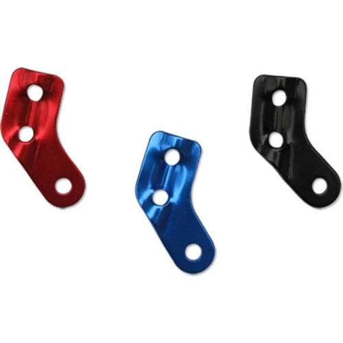 5Pcs/lots Tent Wind Rope Buckle L Shaped 3 Holes Aluminum Alloy Camping Tent Cord Buckle Anti-slip Outdoor Hiking Tent Accessory