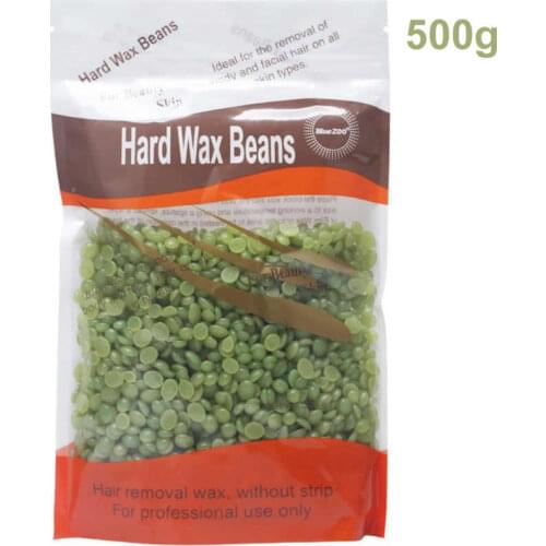 500g/Bag Womens Depilatory Hot Film Hard Wax Pellet Waxing Bikini No Strip Hair Removal Bean