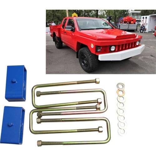 Rear Suspension Blocks Lift Up Kits for Nissan Navara D40 UBolt Kit Raise Adapter Strut Spring