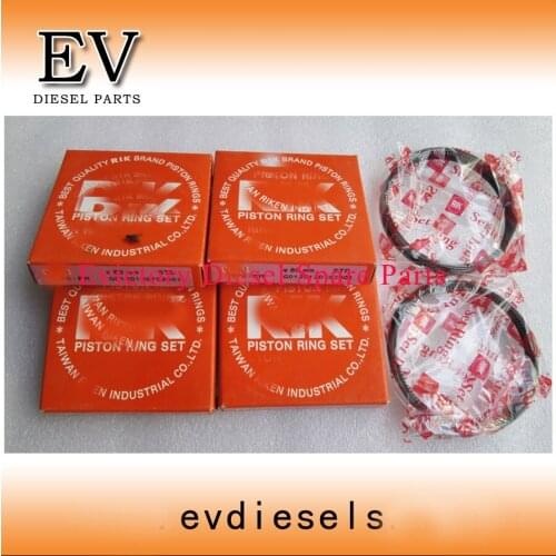 For Isuzu 4JJ1 4JJ1T piston ring full cylinder head gasket kit
