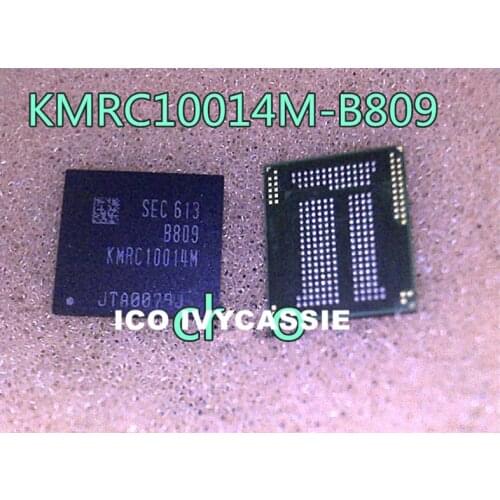 KMRC10014M-B809 EMCP64+4 eMMC+LPDDR3 64GB NAND Flash Memory IC Chip BGA221 Soldered Ball Pins