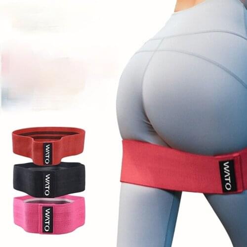 Latex Non-slip Elastic Hip Circle Resistance Abuse Hip Circle Fitness Squat Resistance Circle Yoga Stretch Band Yoga Belt