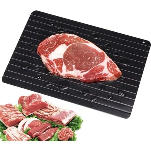 Fast Defrost Tray Fast Defrosting Plate Board Thaw Frozen Food Meat Fruit Quick Thaw Master Kitchen Gadgets