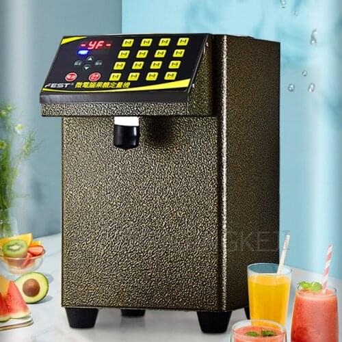 Fructose Machine Quantitative Automatic Sugar Fruit Juice Ultra-Precision 16 Frames Milk Tea Shop Beverage Equipment Commercial