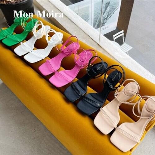 Женские туфли с ремешком MONMOIRA China At AliExpress