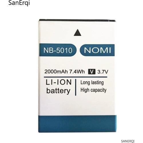 2019 New 2000mAh NB-5010 Battery Replacement for Nomi NB-5010 Smart phone in stock