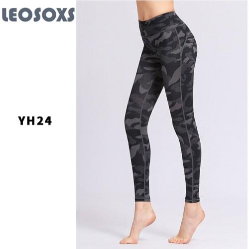 2020 New Digital Printing Yoga Pant Women Sports Yoga Leggings High Elasticity Fitness Running Pants Fashion Yoga Pants