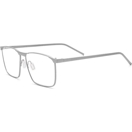 Logorela Pure B Titanium 18526 Glasses Frame Men Square Prescription Eyeglasses Eyewear Vintage Myopia Optical Glasses for Men