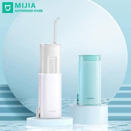Xiaomi Olybo WL8 Portable Oral Irrigator Dental Pulse Water Flosser Waterproof USB Rechargeable With Water Tank for Oral Hygiene