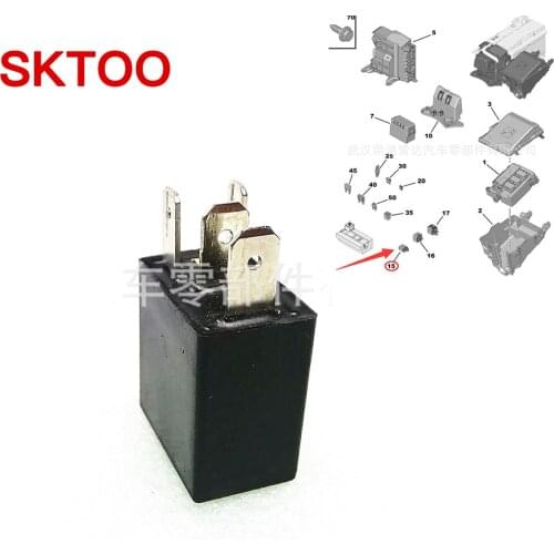 Fuse Box Relay OEM 9807972380 for Peugeot 308S 408 2008 4008 For Citroen C3 C4 C5 AIRCROS