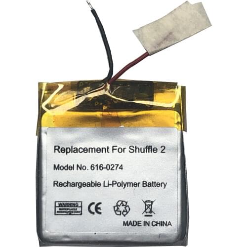 Li-Polymer Battery Replacement For Apple iPod Shuffle 2nd Generation 616-0274 G2 G3 Battery+Tool Kit
