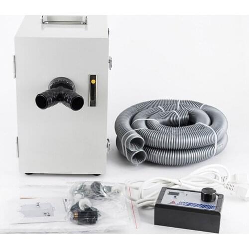 Dental Lab Vacuum Dust Extractor digital control Double wheel strong power motor Dental Dust Collector JT-26B