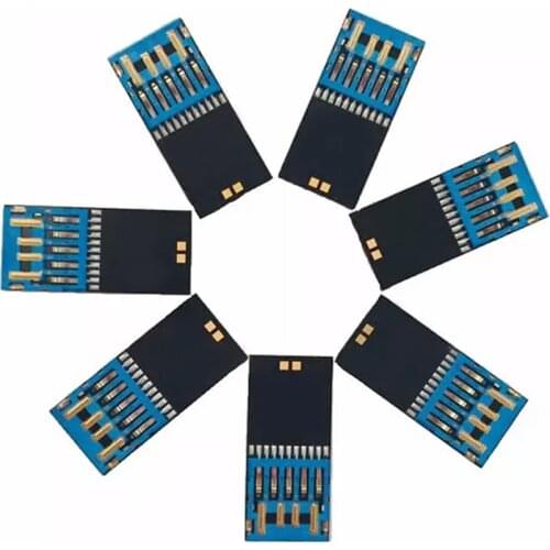 Factory wholesale USB 3.0 memory flash 8GB 16GB 32GB 64GB 128GB long and short U disk semi-finished Universal usb chip pendrive