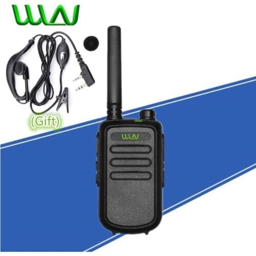 WLN KD-C10 UHF 400-470MHz 16 Channel mini two way radio FMR PMR walkie talkie KD C10 Interphone KAILI