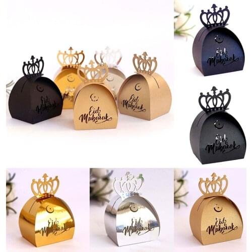 10pcs Gold Wedding Party Favor Box Gift Bags Rose Laser Cut Hollow Candy Dragee Baptism Box for Chocolate Cardboard Box
