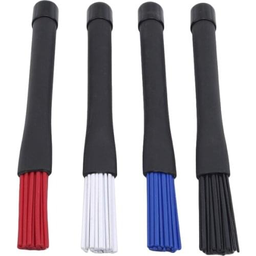 2pcs Jazz Drum Brushes Retractable Nylon Bristle Drum Sticks Percussion Drumsticks Musical Accessories With Rubber Handles