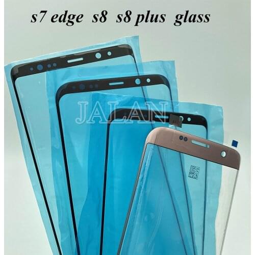 5pcs Front Glass For S8 Plus LCDTouch Screen Panel Copy Glass Outer Glass Replacement For Digitizer Display Repair Renove Copy