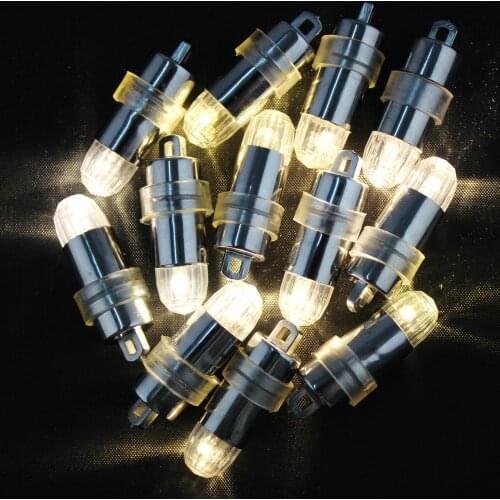 5x LED Party Balloons Lights Waterproof Warm White Lamp Decoration For Paper Lanterns Include batteries