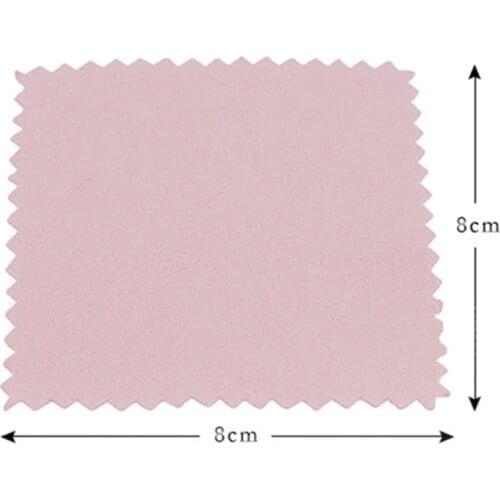 50pcs/Pack Polish Cleaning Polishing Cloth With Package Cleaning Cloth Wiping Cloth Of Jewelry
