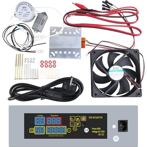 50% off HTMC-7 Incubator Controller Set DIY Mini Incubator Egg Goose Bird Quail Cage Incubator