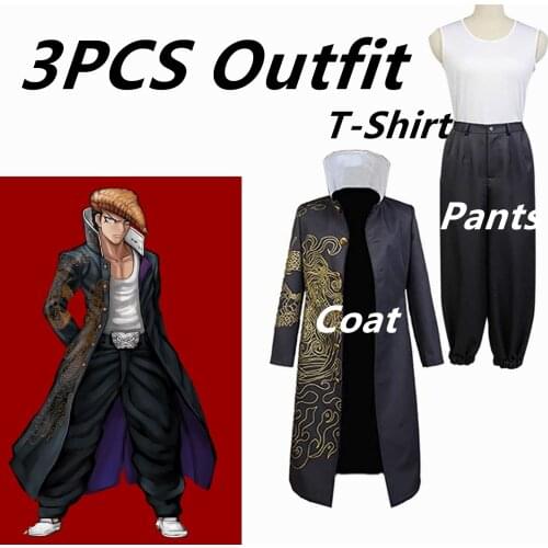 Danganronpa Dangan Ronpa Cosplay Mondo Owada Oowada Cosplay Costume Adult Men Jacket Coat Only