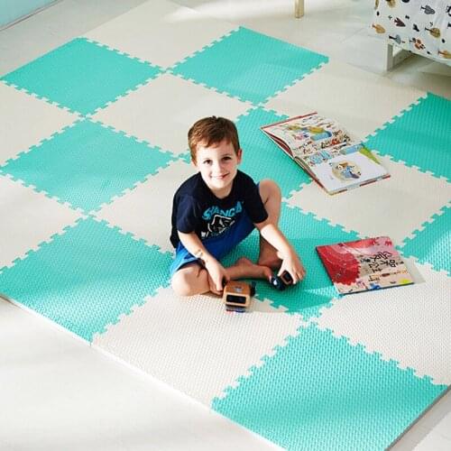 10Pcs/Set Childrens mat Toys 0.8CM EVA Mat Puzzle Baby Play Mat Soft Crawling Mat Kids Carpet Rug Safety Game Educational Mat