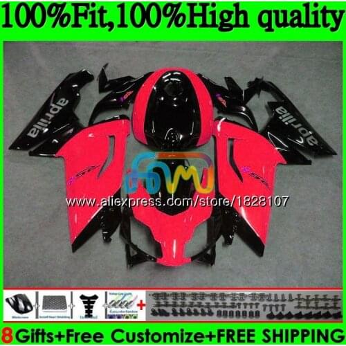 Red black Injection For Aprilia RS-125 RS125 06 07 08 09 10 11 61BS.51 RS4 RSV125 RS 125 2006 2007 2008 2009 2010 2011 Fairing