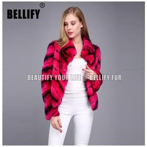 New fall collections beautiful lovly Red Chinchilla fur coats outerwear With stand collar , Warm fur short jackets