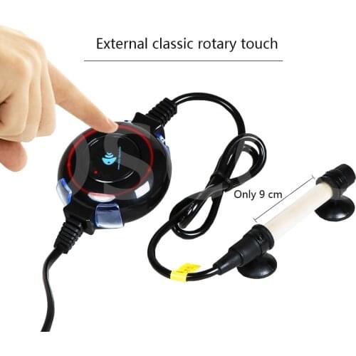 Aquarium mini thermostat heating rod, digital display temperature controller, submersible heating tube.heating pipe 25W 500W