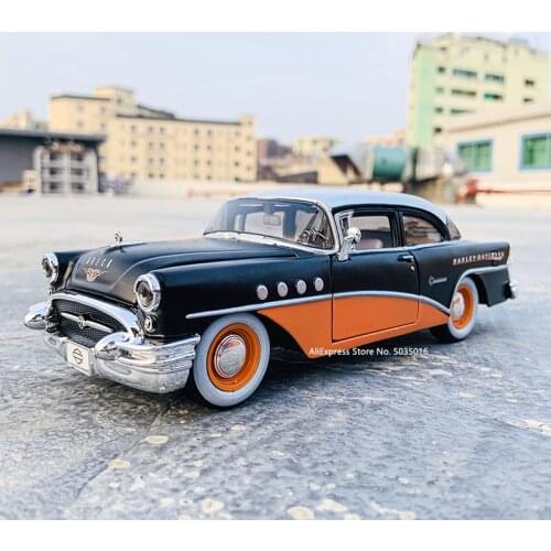 Maisto 1:26 1955 Buick century car modified version Die casting alloy car model crafts decoration collection toy tools gift